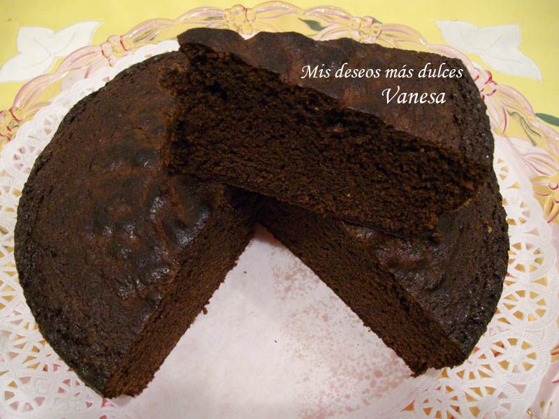 Bizcocho de chocolate