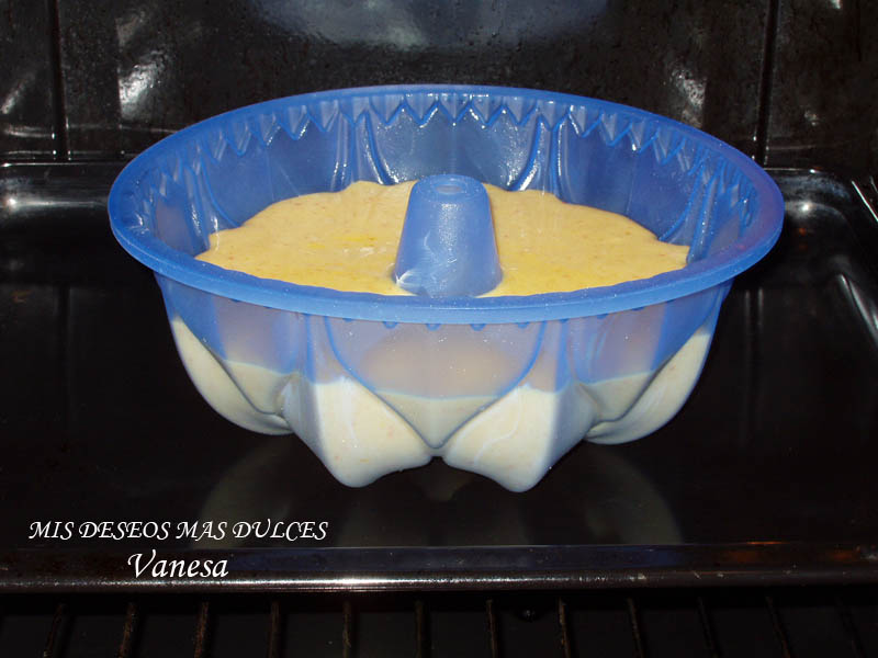 Bizcocho de mandarina y chocolate