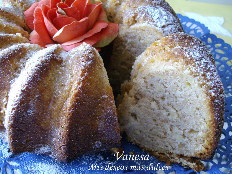 Bizcocho de manzana y canela