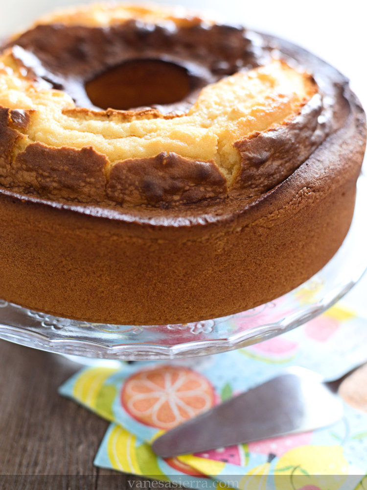 Bizcocho de yogur de limón