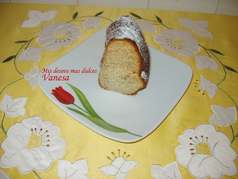 Bizcocho de plátano