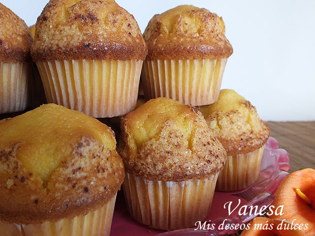 Magdalenas de calabaza