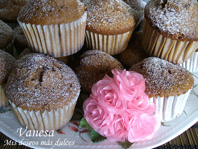 Magdalenas de vino tinto