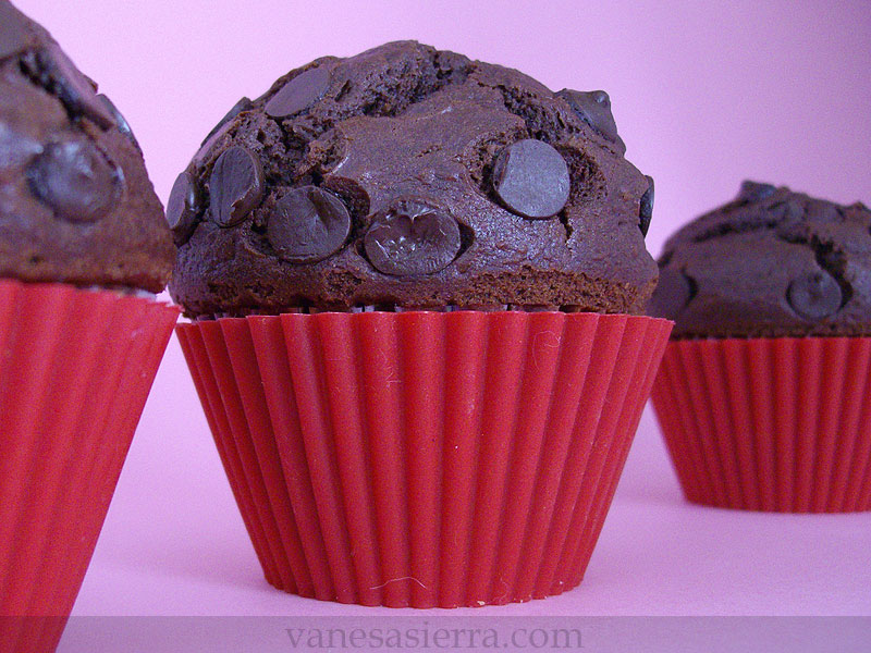 Muffins de chocolate (tipo Starbucks®)
