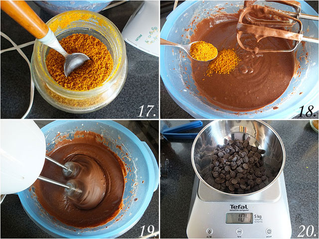 Muffins de chocolate y naranja