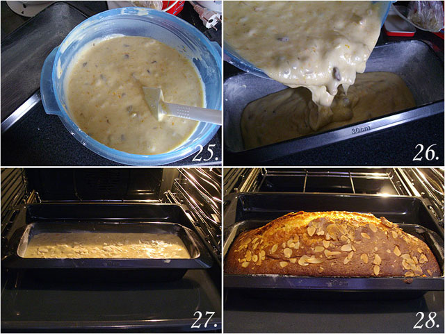 Plum cake de Navidad