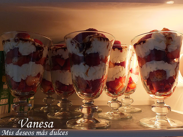 Fresas con nata