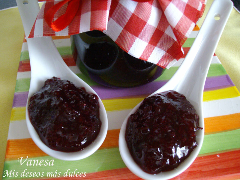 Mermelada de cerezas