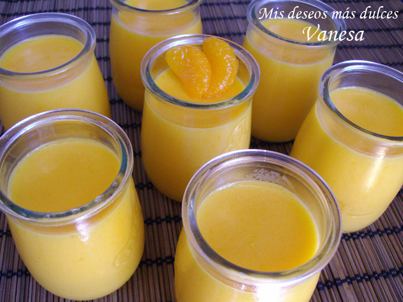 Vasitos de naranja y mandarina