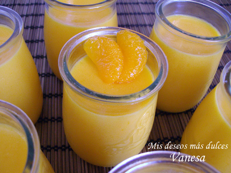 Vasitos de naranja y mandarina