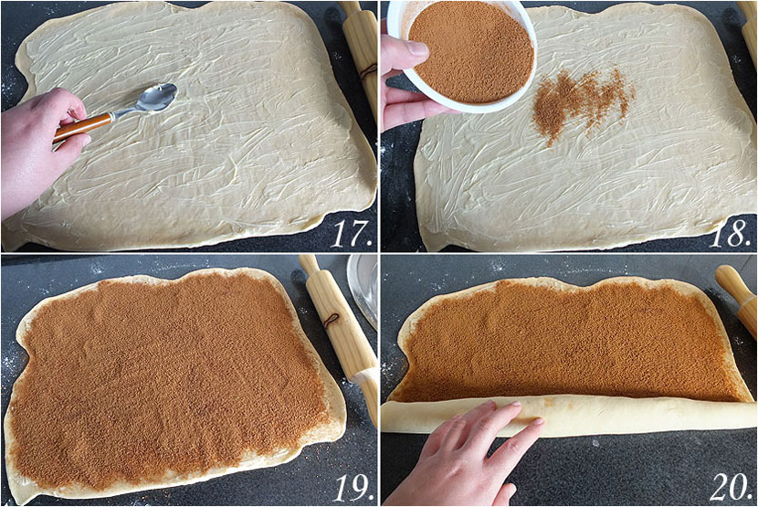 Rollos de canela (Cinnamon rolls) paso a paso