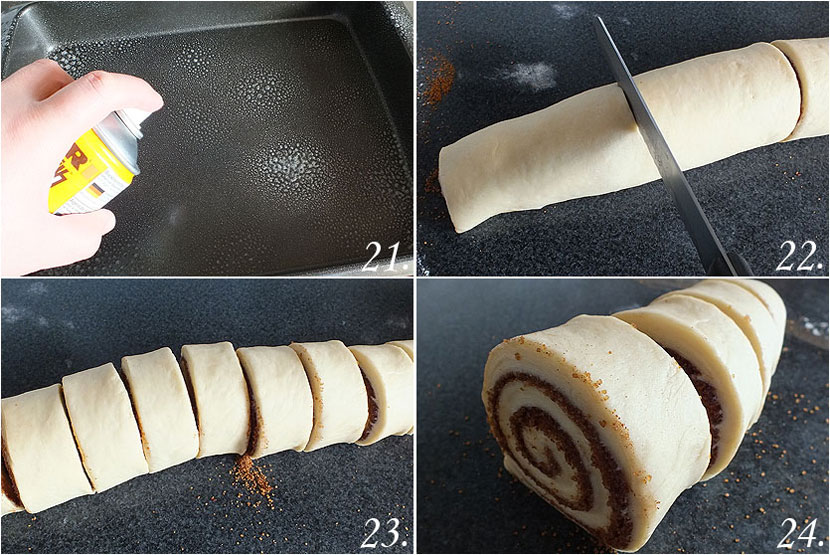 Rollos de canela (Cinnamon rolls) paso a paso