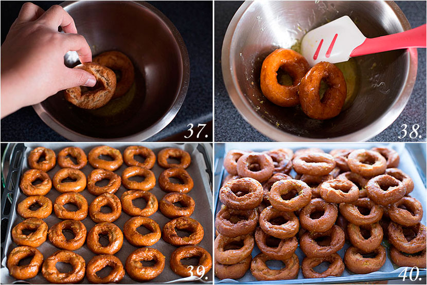 Rosquetes de naranja