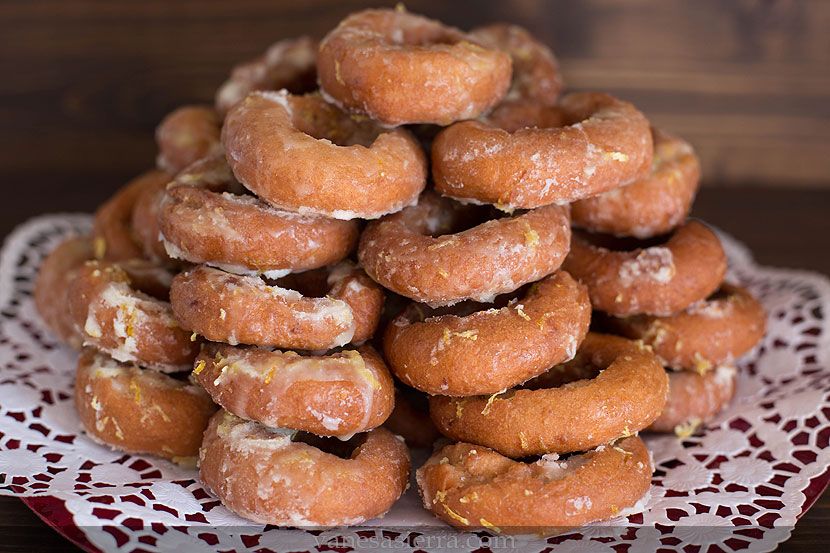 Rosquetes de naranja