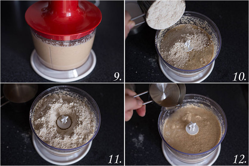 Tortitas de avena y manzana