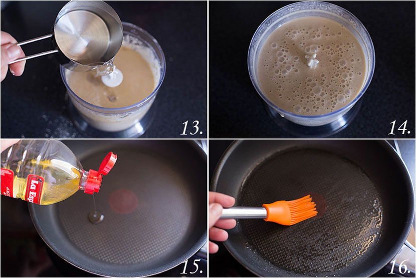 Tortitas de avena y plátano