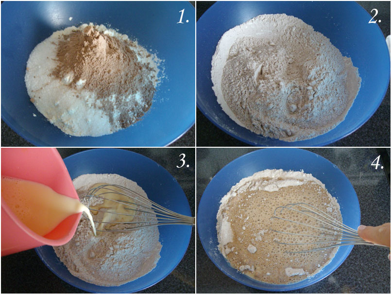 Tortitas de chocolate