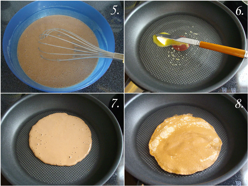 Tortitas de chocolate