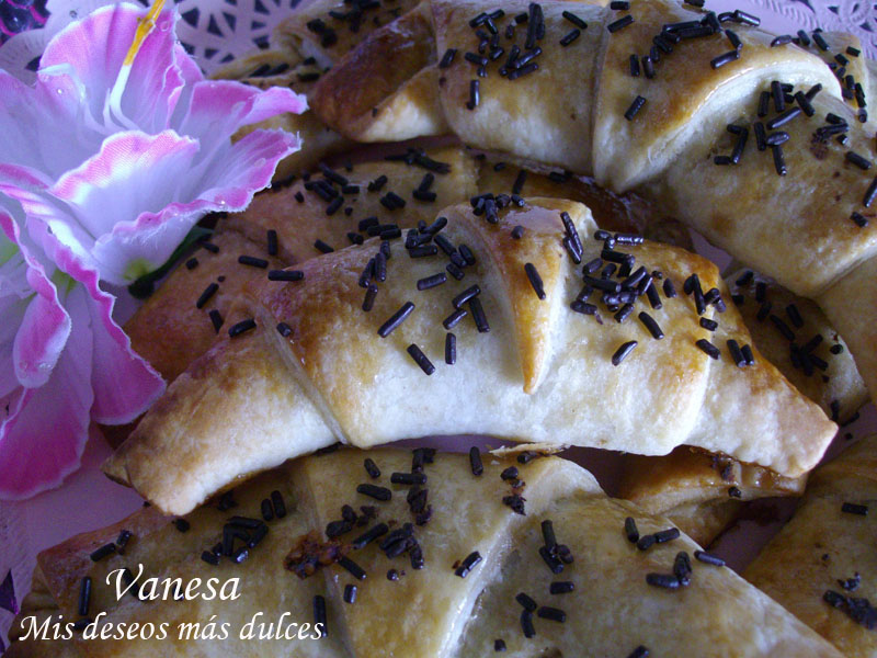 Croissants de chocolate