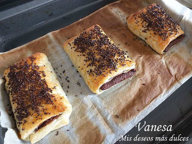 Napolitanas de chocolate