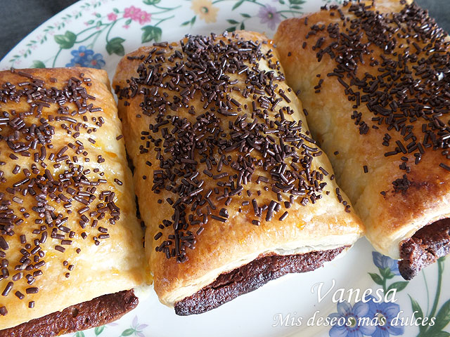 Napolitanas de chocolate