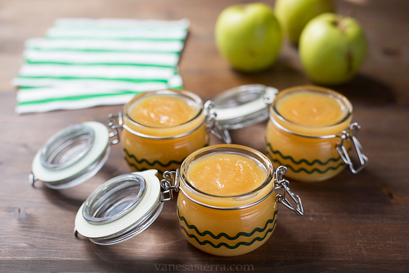 Compota de manzana