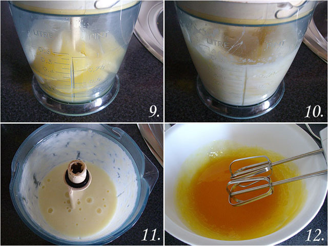 Mousse de piña light