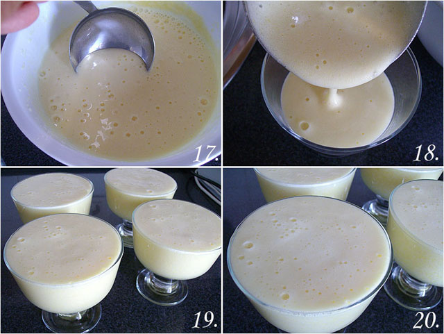 Mousse de piña light