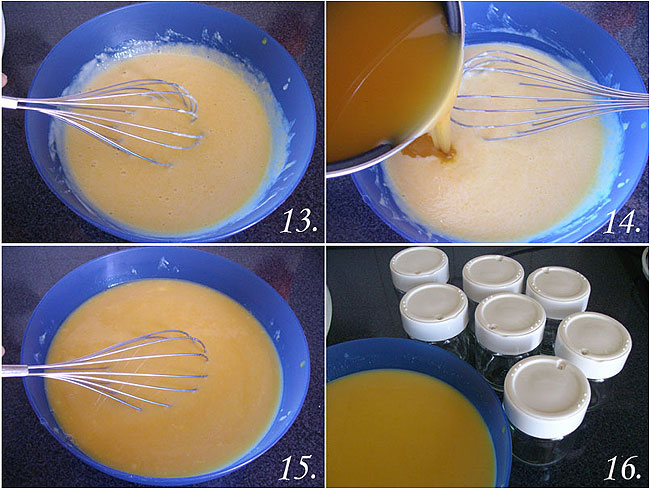 Vasitos de melocotón