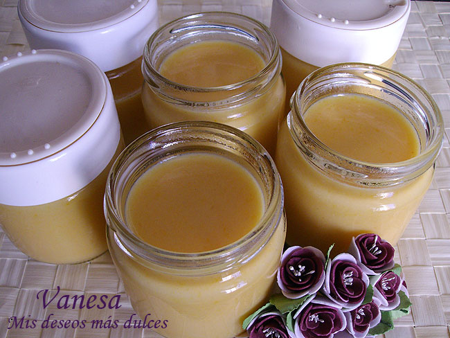 Vasitos de melocotón