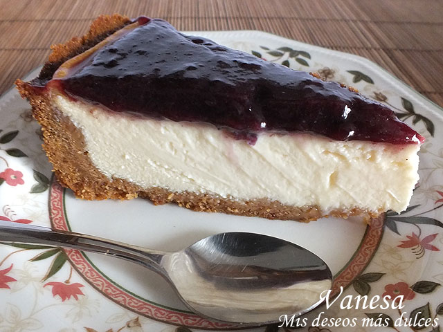Tarta de queso con leche condensada