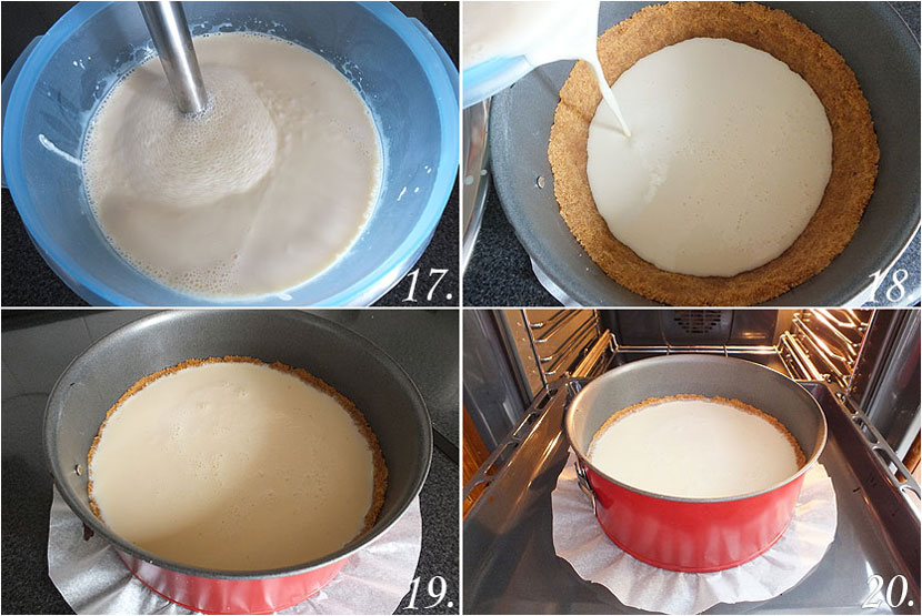 Tarta de queso con leche condensada