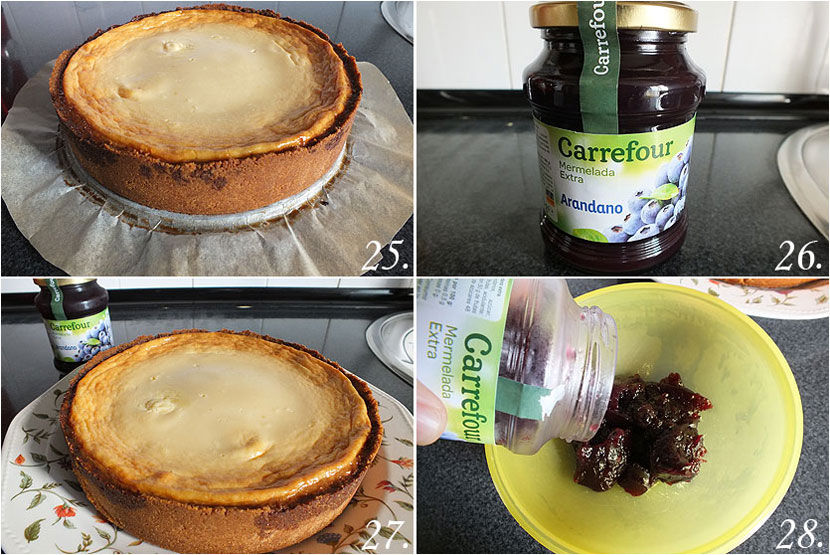 Tarta de queso con leche condensada