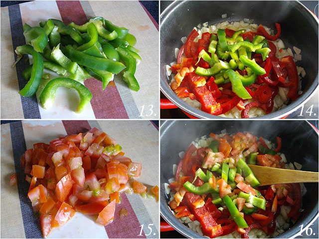Arroz amarillo con carne