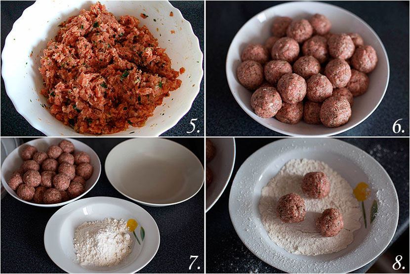Albóndigas en salsa de tomate