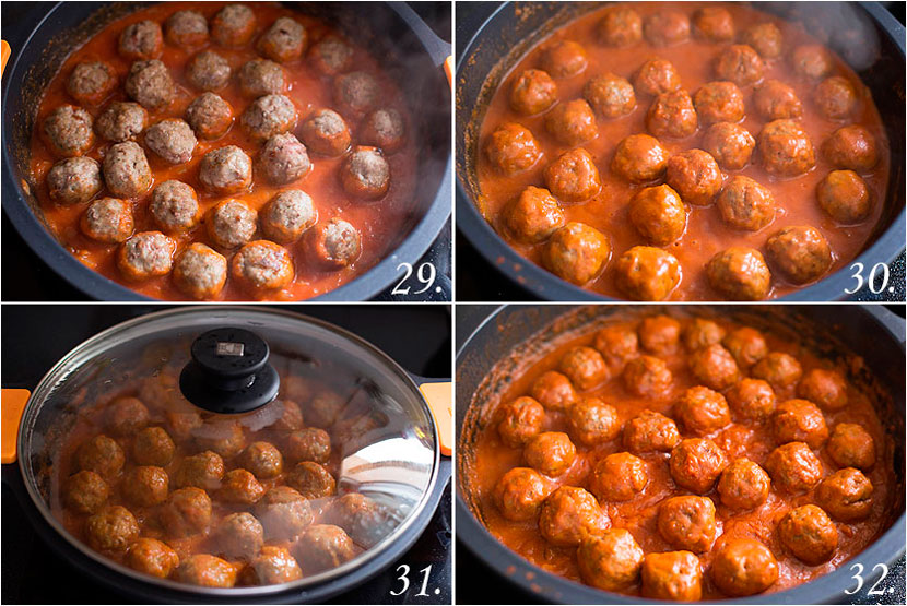 Albóndigas en salsa de tomate