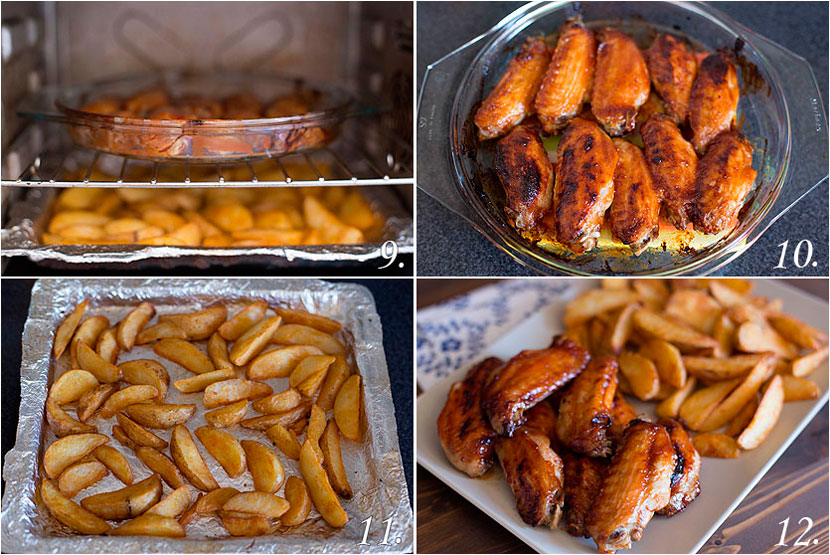 Alitas de pollo a la barbacoa