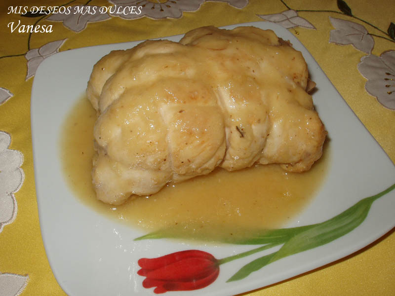 Pechuga de pollo rellena