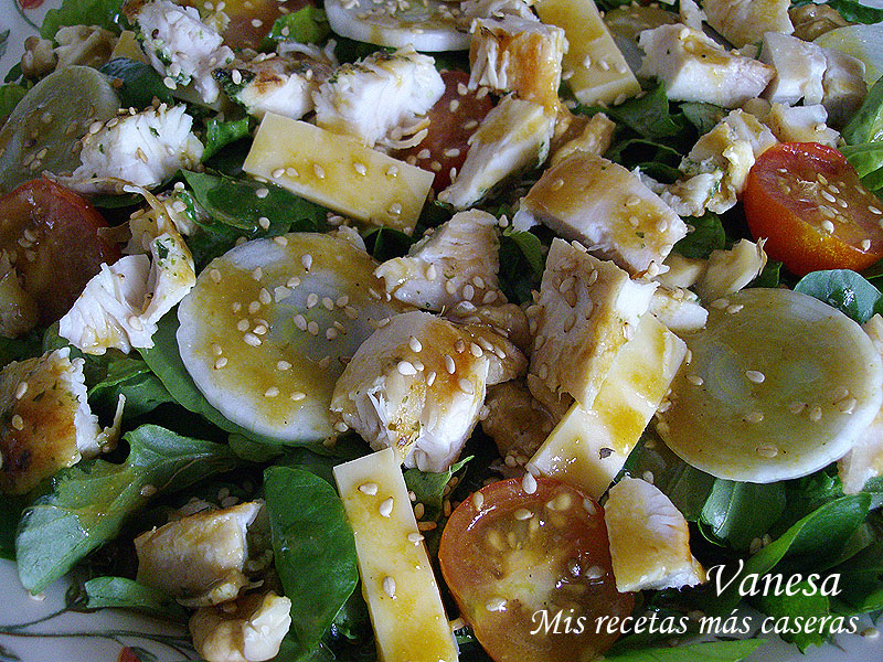 Ensalada de berros campestre