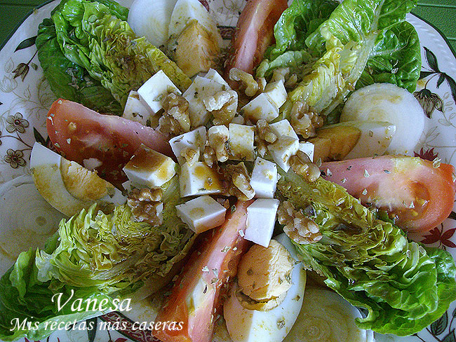 Ensalada de cogollos variada