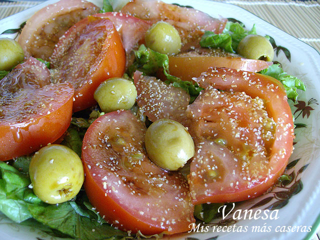 Ensalada de la huerta