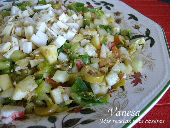 Ensalada picadillo
