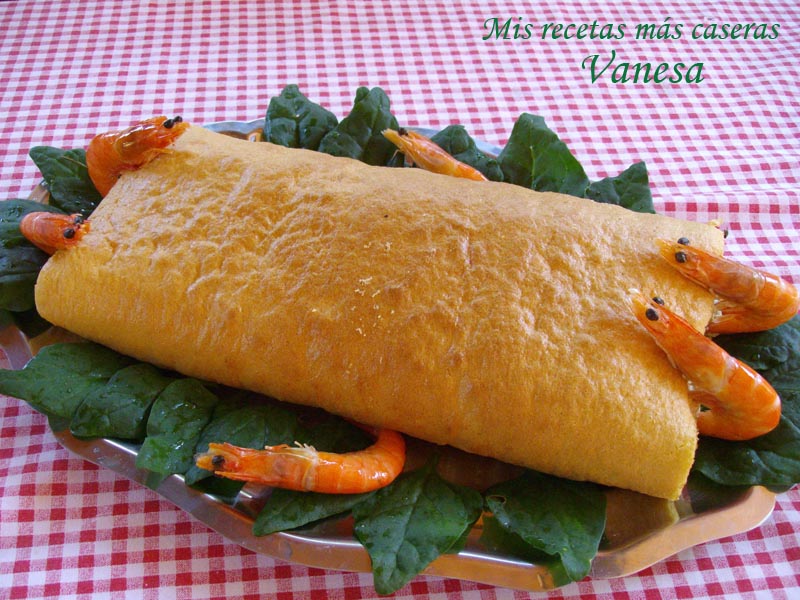 Brazo de gitano de cangrejo y guasacaca