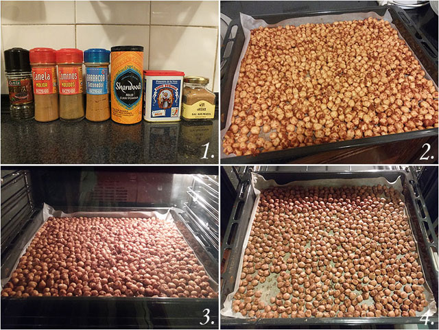 Snack de garbanzos