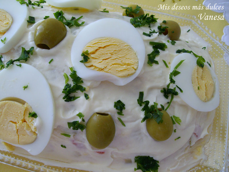 Ensaladilla para 2 personas