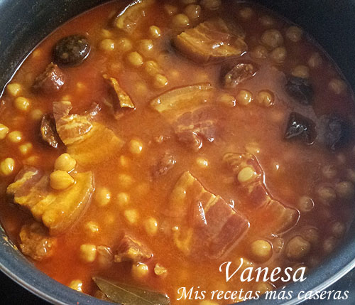 Garbanzos compuestos