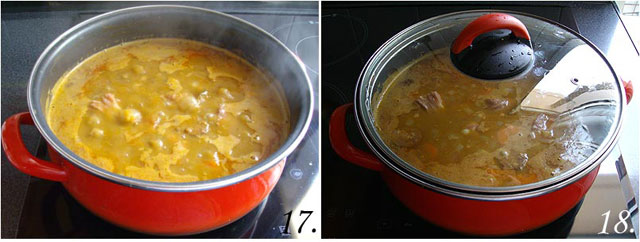 Lentejas compuestas con costillas