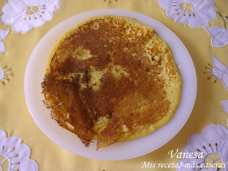 Cachapas de carne mechada