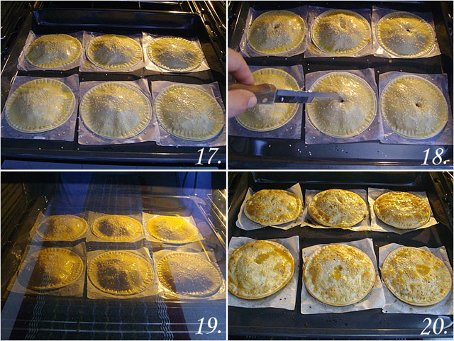 Empanadillas redondas de carne