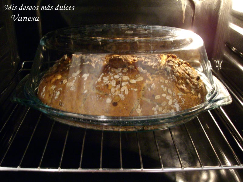 Pan alemán integral en Pirex